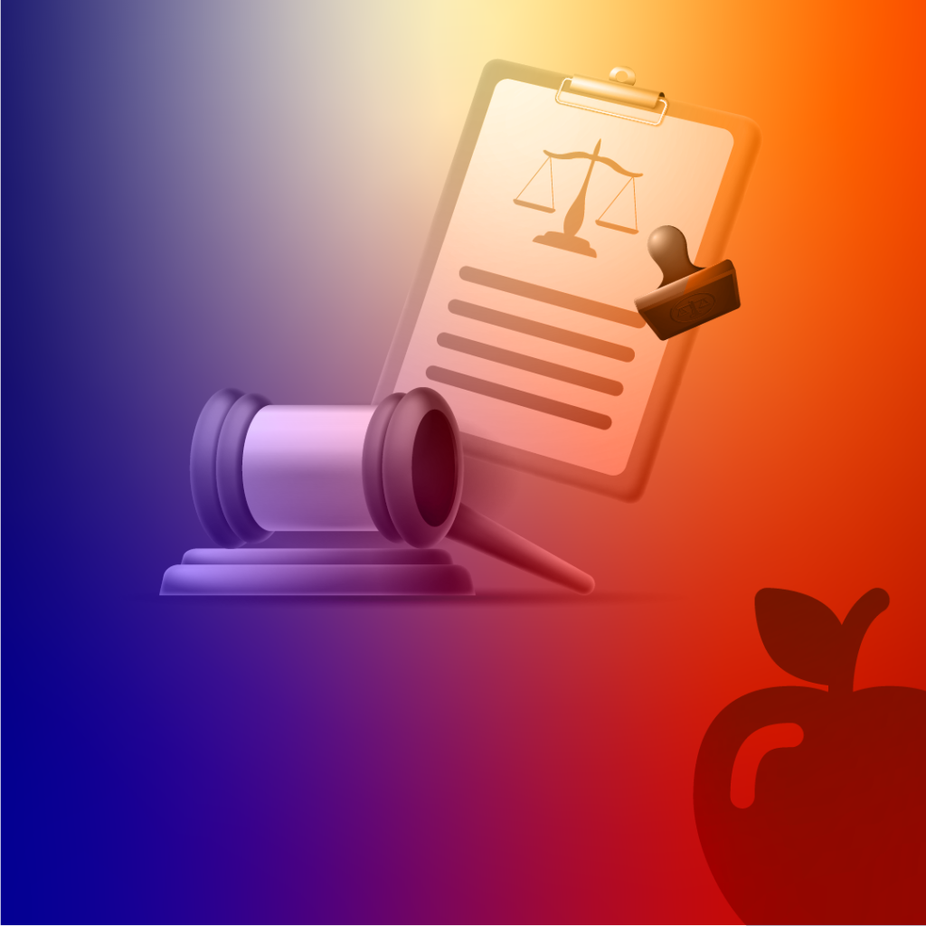 Mazo y artículo de la Ley 21.719 en marketing.